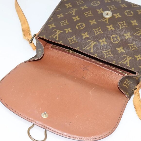 LOUIS VUITTON Monogram Saint Cloud GM Shoulder Bag M51242 LV Auth 138607 - Picture 11 of 16
